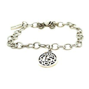 James Avery Quinceañera Charm Bracelet